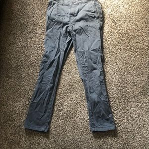 George Slim grey pants